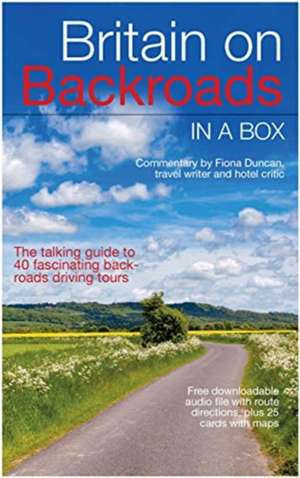 Duncan, F: Britain on Backroads in a Box de Fiona Duncan