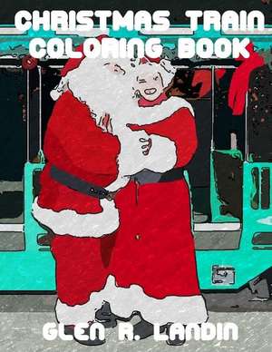 Christmas Train Coloring Book