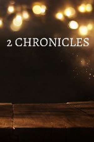 2 Chronicles Bible Journal de Shasta Medrano