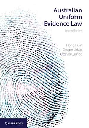 Australian Uniform Evidence Law de Fiona Hum