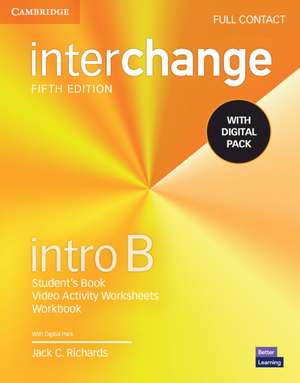 Interchange Intro B Full Contact with Digital Pack de Jack C. Richards