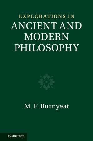 Explorations in Ancient and Modern Philosophy (Vols 3-4 2-Volume Set) de Myles Burnyeat