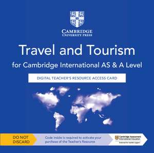 Cambridge International AS and A Level Travel and Tourism Digital Teacher's Resource Access Card de Jacob Victor