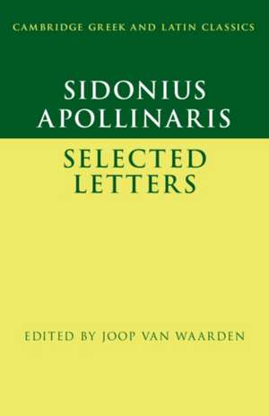 Sidonius Apollinaris de Joop van Waarden