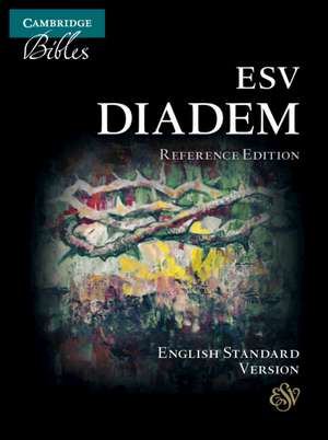 ESV Diadem Reference Edition, Brown Calf Split Leather, Red-