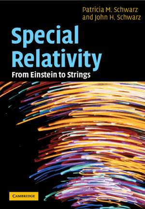 Special Relativity: From Einstein to Strings de Patricia M. Schwarz