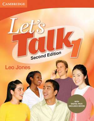 Let's Talk Level 1 Student's Book with Digital Pack de Leo Jones