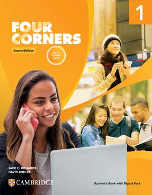 Four Corners Level 1 Student's Book with Digital Pack de Jack C. Richards