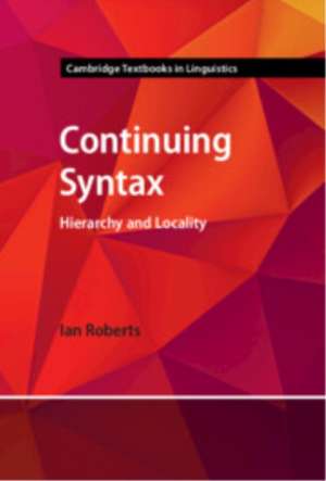 Continuing Syntax de Ian Roberts