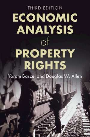 Economic Analysis of Property Rights de Yoram Barzel