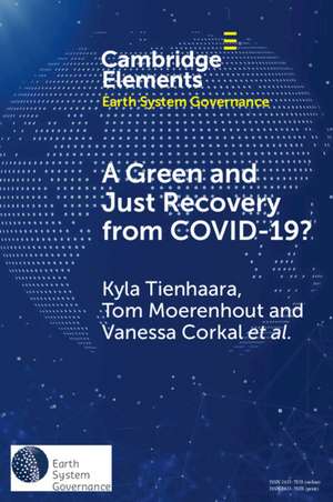 A Green and Just Recovery from COVID-19?: Government Investment in the Energy Transition during the Pandemic de Kyla Tienhaara