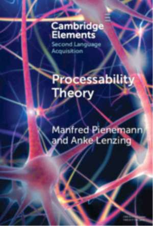 Processability Theory de Manfred Pienemann