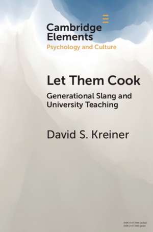 Let Them Cook de David S. Kreiner