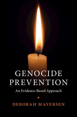 Genocide Prevention de Deborah Mayersen