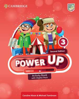 Power Up (2nd ed) 3 Workbook+Digital Pack de Michael Tomlinson