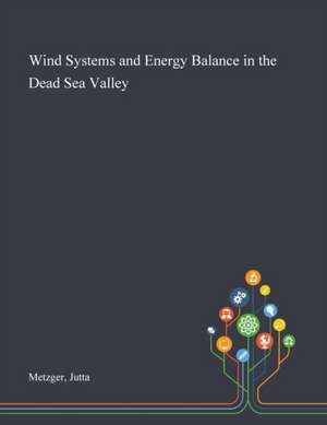 Wind Systems and Energy Balance in the Dead Sea Valley de Jutta Metzger