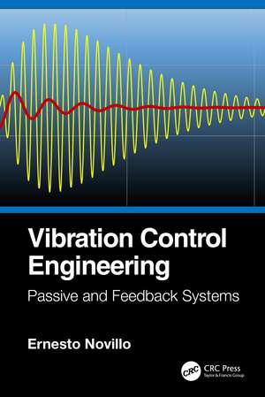 Vibration Control Engineering: Passive and Feedback Systems de Ernesto Novillo