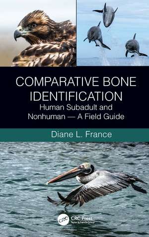 Comparative Bone Identification: Human Subadult and Nonhuman - A Field Guide de Diane L. France