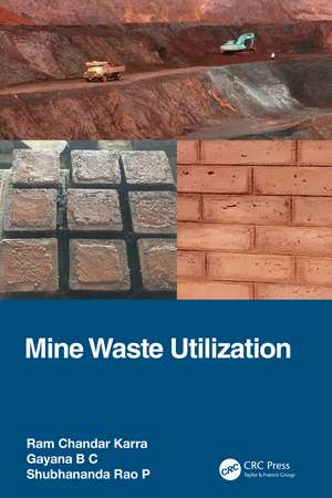 Mine Waste Utilization de Ram Chandar Karra