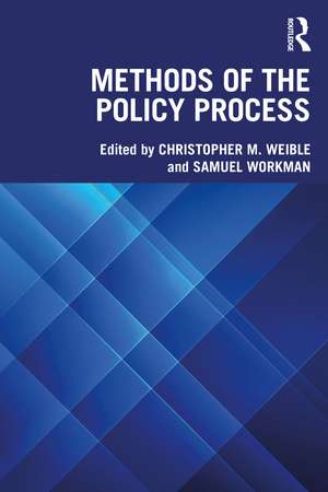 Methods of the Policy Process de Christopher M. Weible