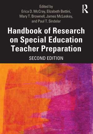 Handbook of Research on Special Education Teacher Preparation de Erica D. McCray