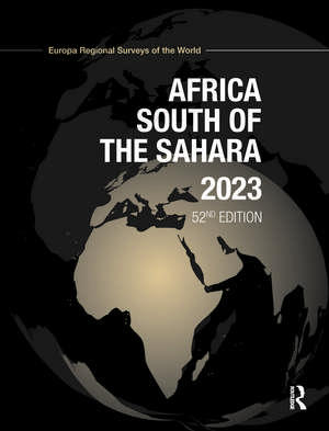 Africa South of the Sahara 2023 de Europa Publications