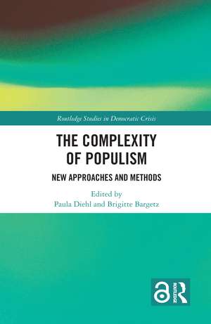 The Complexity of Populism: New Approaches and Methods de Paula Diehl