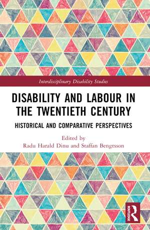 Disability and Labour in the Twentieth Century: Historical and Comparative Perspectives de Radu Harald Dinu