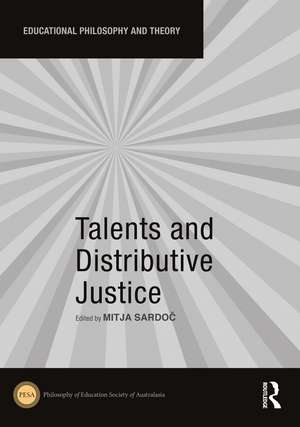 Talents and Distributive Justice de Mitja Sardoč