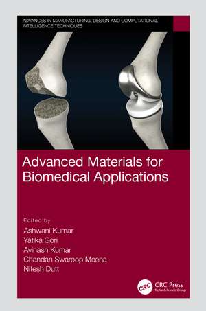 Advanced Materials for Biomedical Applications de Ashwani Kumar