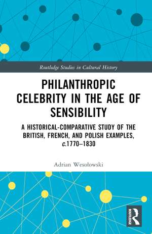 Philanthropic Celebrity in the Age of Sensibility: A Historical-Comparative Study of the British, French, and Polish Examples, c. 1770–1830 de Adrian Wesołowski