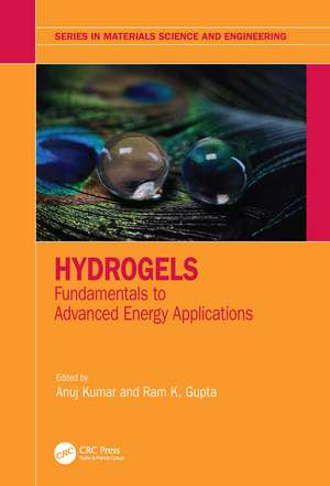 Hydrogels: Fundamentals to Advanced Energy Applications de Anuj Kumar