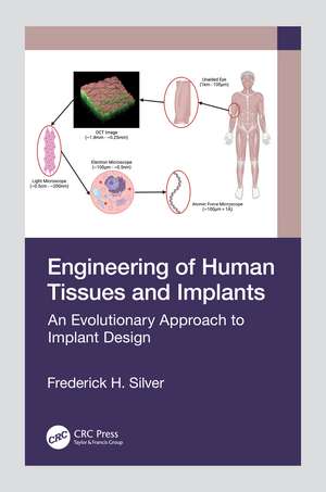 Engineering of Human Tissues and Implants: An Evolutionary Approach to Implant Design de Frederick H. Silver