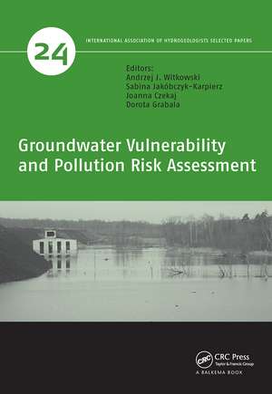 Groundwater Vulnerability and Pollution Risk Assessment de Andrzej J. Witkowski