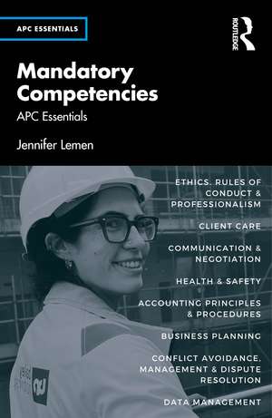 Mandatory Competencies: APC Essentials de Jen Lemen