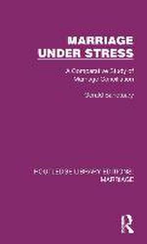 Marriage Under Stress: A Comparative Study of Marriage Conciliation de Gerald Sanctuary