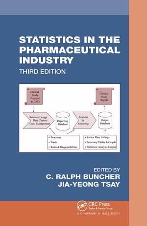 Statistics In the Pharmaceutical Industry de C. Ralph Buncher