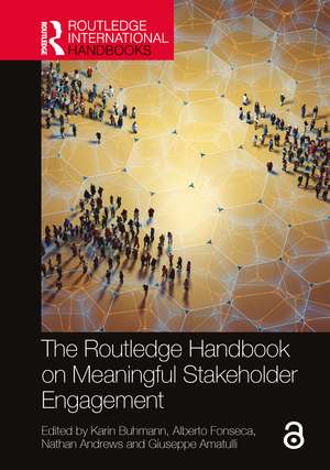 The Routledge Handbook on Meaningful Stakeholder Engagement de Karin Buhmann