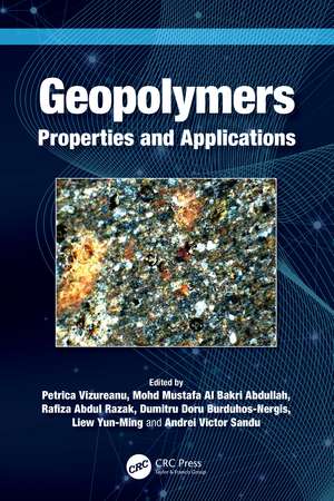 Geopolymers: Properties and Applications de Petrica Vizureanu