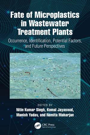 Fate of Microplastics in Wastewater Treatment Plants: Occurrence, Identification, Potential Factors, and Future Perspectives de Nitin Kumar Singh