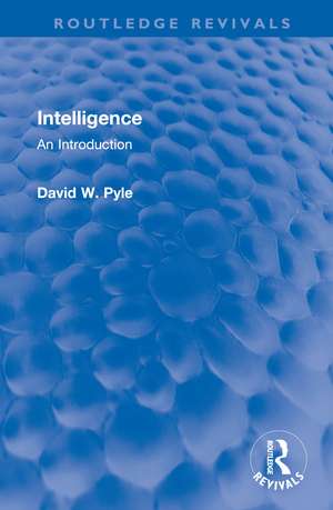 Intelligence: An Introduction de David W. Pyle