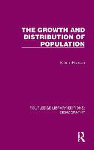 The Growth and Distribution of Population de S. Vere Pearson