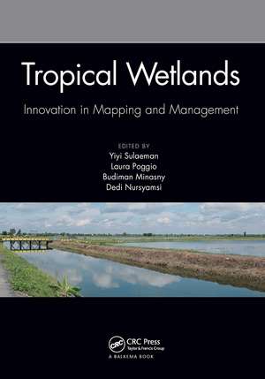 Tropical Wetlands - Innovation in Mapping and Management: Proceedings of the International Workshop on Tropical Wetlands: Innovation in Mapping and Management, October 19-20, 2018, Banjarmasin, Indonesia de Yiyi Sulaeman