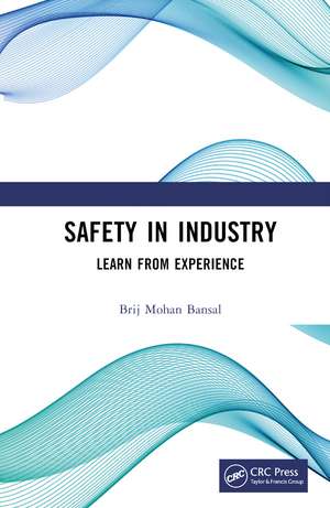 Safety in Industry: Learn from Experience de Brij Mohan Bansal