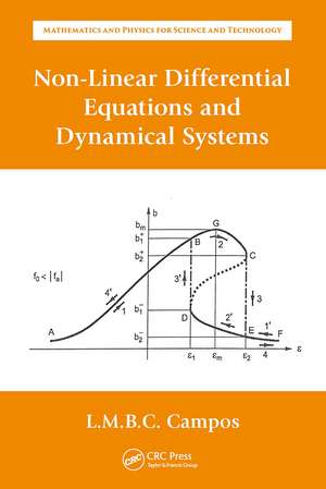 Non-Linear Differential Equations and Dynamical Systems de Luis Manuel Braga da Costa Campos