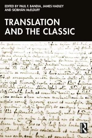 Translation and the Classic de Paul F. Bandia