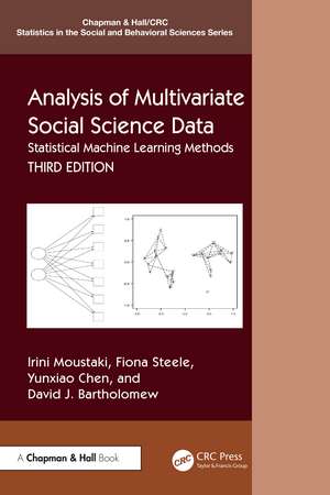 Analysis of Multivariate Social Science Data: Statistical Machine Learning Methods de Irini Moustaki