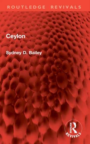 Ceylon de Sydney D. Bailey