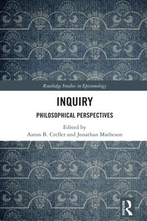 Inquiry de Aaron B. Creller
