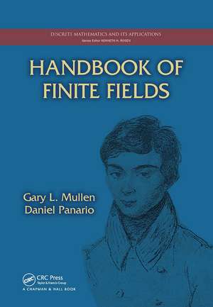 Handbook of Finite Fields de Gary L. Mullen